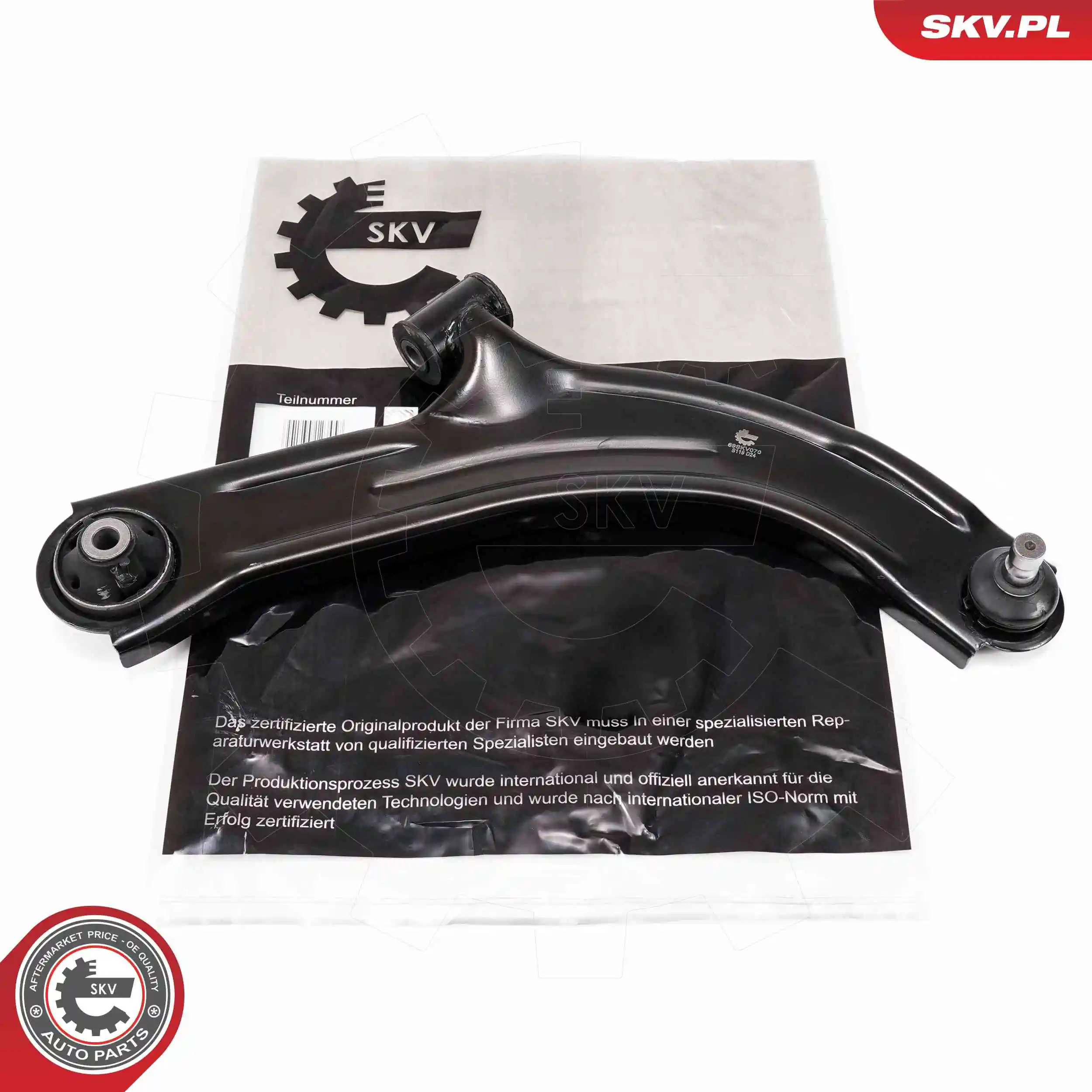 Control/Trailing Arm, wheel suspension